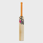 Kookaburra Aura Pro 2.0 cricket bat rotating from the front face to the edge, revealing the Kookaburra wordmark