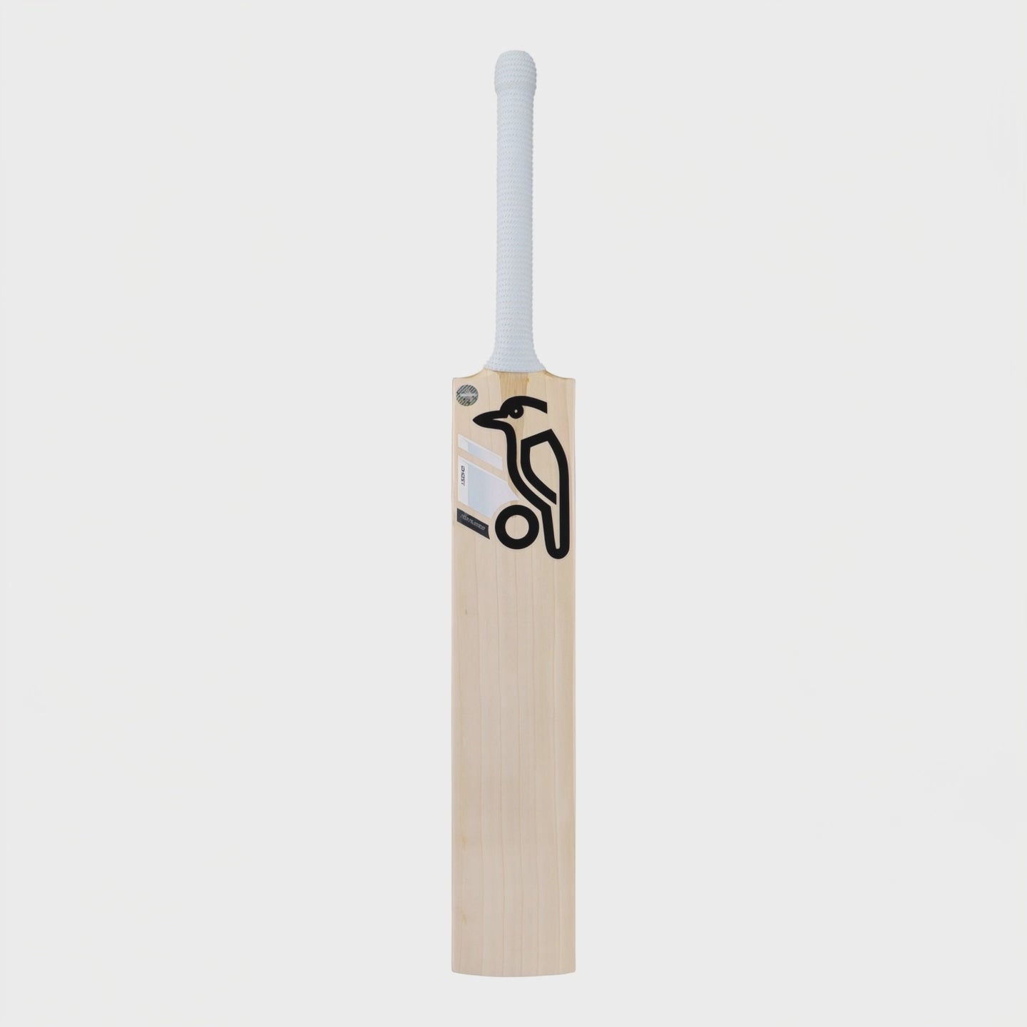 Ghost Pro Players cricket bat rotating from front to back, revealing the Kookaburra wordmark