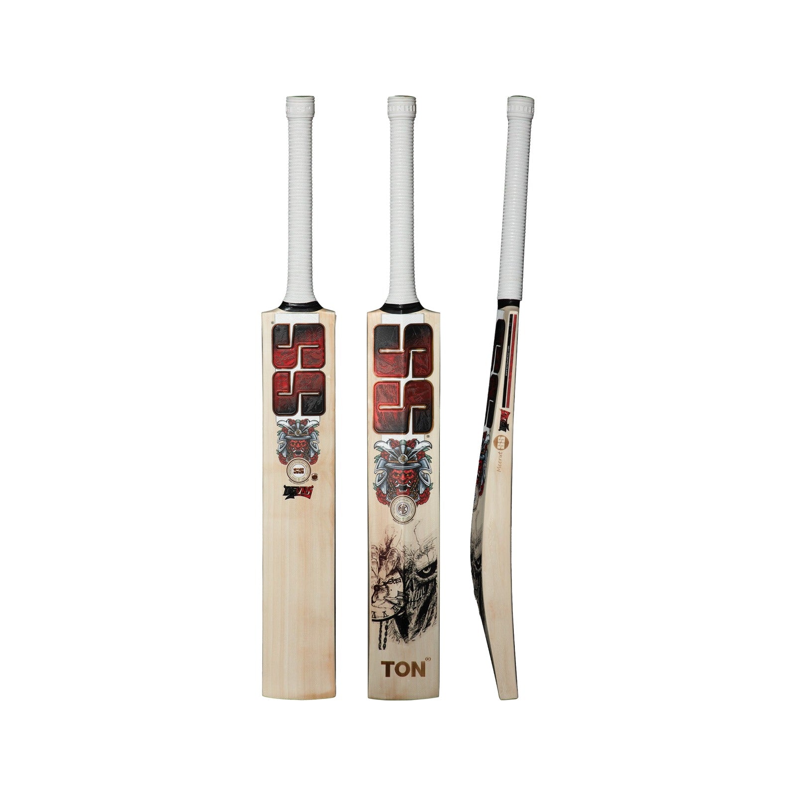 SS Devils Bat Red cricket bat